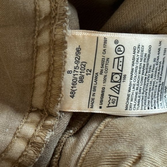 Gap Loose Khaki Cargo Pants with Washwell - Picture 12 of 12